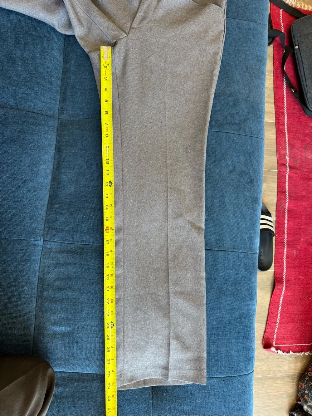Vintage High Rise Grey Levi’s Action Slacks Straight Leg